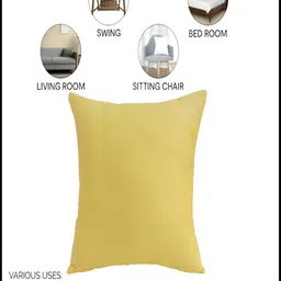 THROWPILLOW Yellow Square Cushion Cover image 5