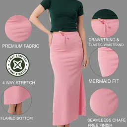 FABVIO PLUS PETI-BPNK Lycra Blend Petticoat-picture-18