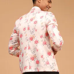 jbn creation Men Printed Single Breasted Casual Blazer image 3
