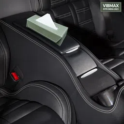 vibmax Tissue Holder Box PU Leather For Office Home Car Vehicle Tissue Dispenser image 4