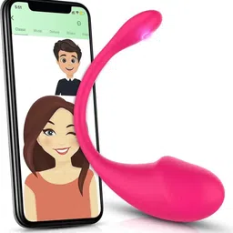 agley Flamingo App Control Vibrator with 10 Mode & Speed For Women-picture-11