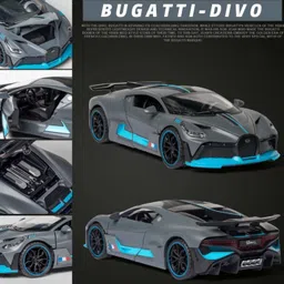 jigvish Bugatti Divo Model Pull Back Car for Children image 3