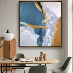 artsense Priorists Multicolor Canvas Framed Art Print image 1