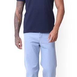 houseofcommon Men Slim Mid Rise White Jeans image 5