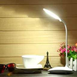 bhajanlal greenery Led Emergency Desk Table Lamp Student Reading Light Foldable G142_L40 Study Lamp image 2