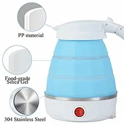 star venture Silicone Travel Foldable Electric Kettle with Boil Dry Protection Electric Kettle image 4