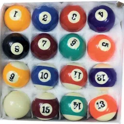 shoppernation Snooker Billiard/Pool Balls, Complete 16 Balls Set - 2inch (50.8MM) Per Ball Billiards Bridge Head-picture-10
