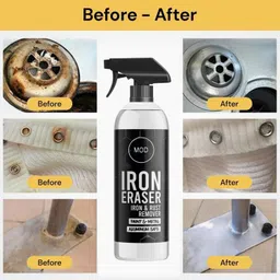 scentora Iron Remover Spray 600ml | Iron Remover for Car and Bike Rust Removal Solution image 2