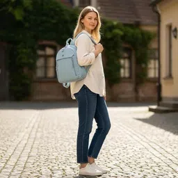 ts with techsun Small 5 L Backpack Mini Fashion Shoulder Bag for Ladies Travel Casual Backpack Bag image 3