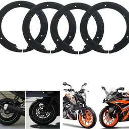 chinki traders Universal Front/Rear Pro Disc Wheel Cover 17 Wheel Cover For TVS, Bajaj NA-picture-27