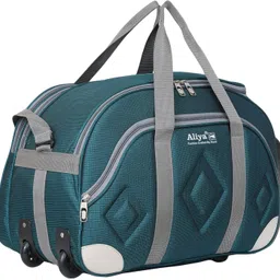 58 L Strolley Duffel Bag - WDB-1162 Stylish and Spacy Wheel Duffel Bag For Traveling Bag,Duffel Bag,Luggage Bag and Many More - Blue - Large Capacity-image-83