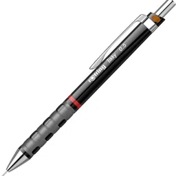 rotring Tikky Mechanical Pencil, HB 0.5mm Lead, Black Plastic Body, Triangular Barrel Pencil-picture-30