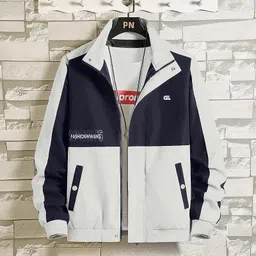 motrex Men Colorblock Casual Jacket image 4