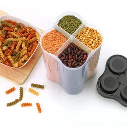 shreeji charan Plastic Grocery Container - 500 ml image 2