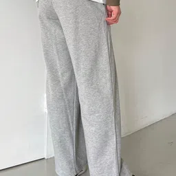 dockstreet Men Striped Grey Track Pants image 2