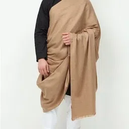 Oswaal Wool Solid Men Shawl image 2