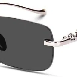 goodina UV Protection Rectangular Sunglasses (Free Size)-picture-16