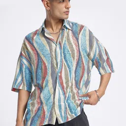 Men Relaxed Fit Fit Printed Casual Shirt-image-53