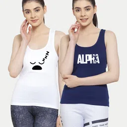 friskers Women Multicolor Tank Top/Vest image 1