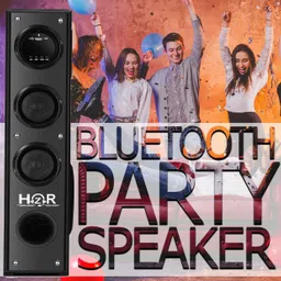 HZR Multimedia Dj Box Music System Home theatre 120 W Bluetooth Tower Speaker image 3