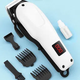 Nilesawar X46 Rechargeable Cordless Hair Trimmer – Professional Grooming Tool Fully Waterproof Trimmer 240 min Runtime 4 Length Settings-image-1