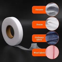 khatri [ PACK OF 2 ROLL ] Rivil Civil Febric Fusing Tape ( Length 100 Yards - Size: 20 MM ) (Manual) image 5