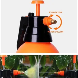 bsb Garden Spray Pressurre Bottle Manual Sprayer Hand Comprassion for Watering, Sanitizing 2.2 L ( Pack of 1 ) 2 L Hand Held Sprayer image 5