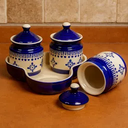 Ceramic Pickle Jar - 250 ml-image-35