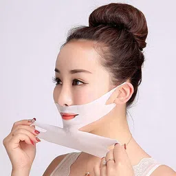 newvent V shape mask for double chin reducer mask Face Slimming Mask LiftingFace Shaping Mask image 2