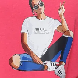 GROVERSONS Paris Beauty Pack Of 2 Graphic Printed Cotton T-shirt image 4