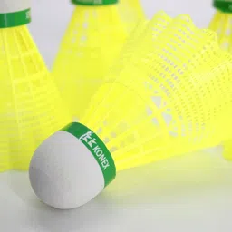 ved Plastic Badminton Shuttlecock Plastic Shuttle - Multicolor image 4