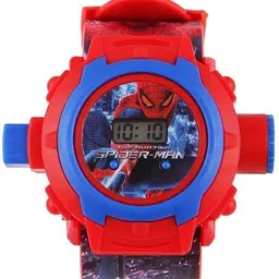 happyhub Spider-Man Projector Watch for Kids with 24 Image Slides | Digital Time Display-picture-27