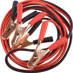 everglow Car Heavy Duty Auto Jumper Cable Battery Booster Wire Clamp Basics Jumper Cable 7 ft Battery Jumper Cable image 2