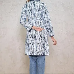 navyas fashion Cotton Floral Print Coat For Women image 2