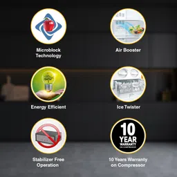 whirlpool 215 L Frost Free Triple Door Refrigerator image 4