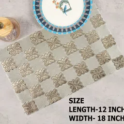 lavichitra Rectangular Pack of 6 Table Placemat image 4