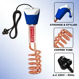 wrixty 510 WATER PROOF SHOCK PROOF COPPER 2000 W Immersion Heater Rod image 3