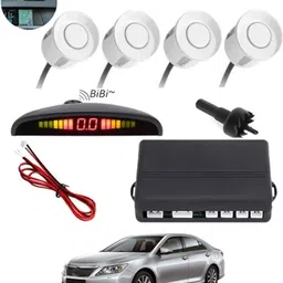 peeps store Universal 4 White Reverse Parking Sensor-PS25N605 Universal 4 White Reverse Parking Sensor-PS25N605 Parking Sensor-picture-36