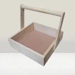saini industry wooden hamper basket with handle Tray Serving Set-picture-43