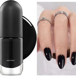 reimichi BLACK Quick Drying Long-lasting No Chip Nail Enamel BLACK-picture-11
