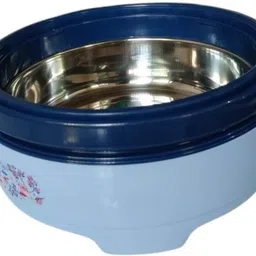 blal Delta Plastic Inner Stainless Steel Casserole, 1.5 Litres,Green Thermoware Casserole image 2