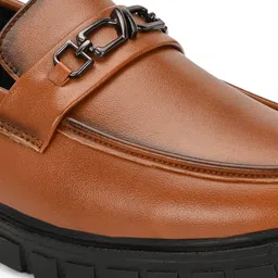 kastava Lightweight Synthetic Formal Shoes for Men Loafers For Men image 4