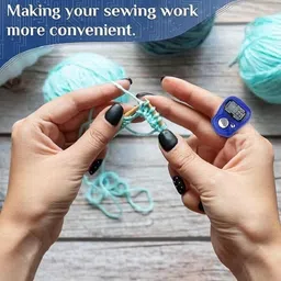 mobdesk Mini Hand Tally Counter Finger Ring Manual Electronic Head Digital Tally Counter image 4