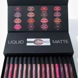 yelgo Set of 12 Liquid Lipsticks Matte Finish Long Lasting (Multicolor Pack 64 Ml)-picture-10