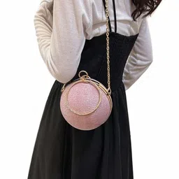 hey diva Casual, Party Pink Clutch image 5