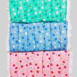 abc Newborn Baby Godadi Set of 3 | Soft Cotton Printed Quilts-picture-20