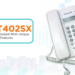 panasonic KX-TS402SXW Corded Landline Phone image 3