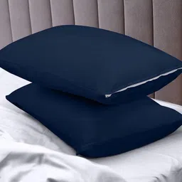 ag's active Plain Cotton Filled Zipper Standard Size Pillow Protector-picture-36