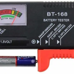 wishbone Battery Tester for AA/AAA/C/D / 9-Volt Rectangular and Button Cell Batteries Digital Battery Tester-picture-17
