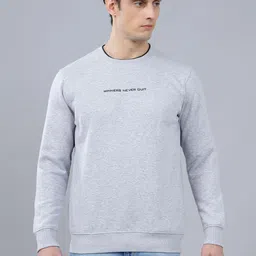 cantabil Men Full Sleeve Solid Sweatshirt-picture-24